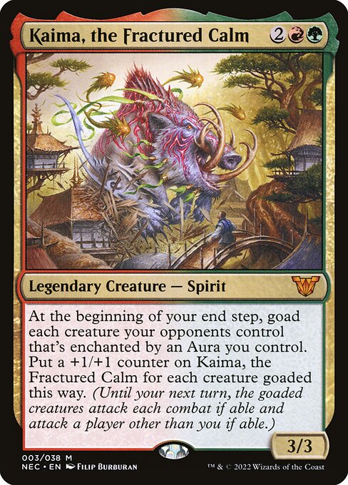 Kaima, the Fractured Calm (3) (Foil) - Neon Dynasty Commander - Game On