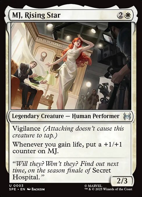 MJ, Rising Star (3) (Foil) - Marvel's Spider-Man Eternal - Game On