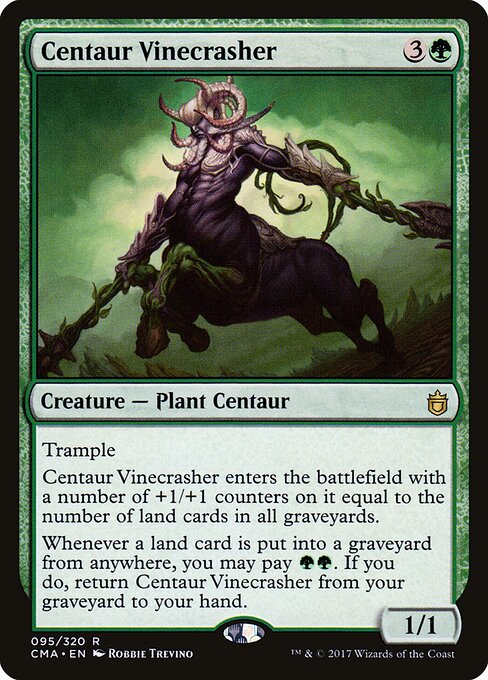 Centaur Vinecrasher (95) - Commander Anthology - Game On