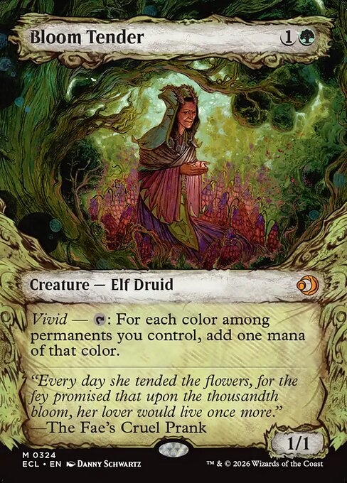 Bloom Tender (324) - BORDERLESS - Lorwyn Eclipsed - Game On