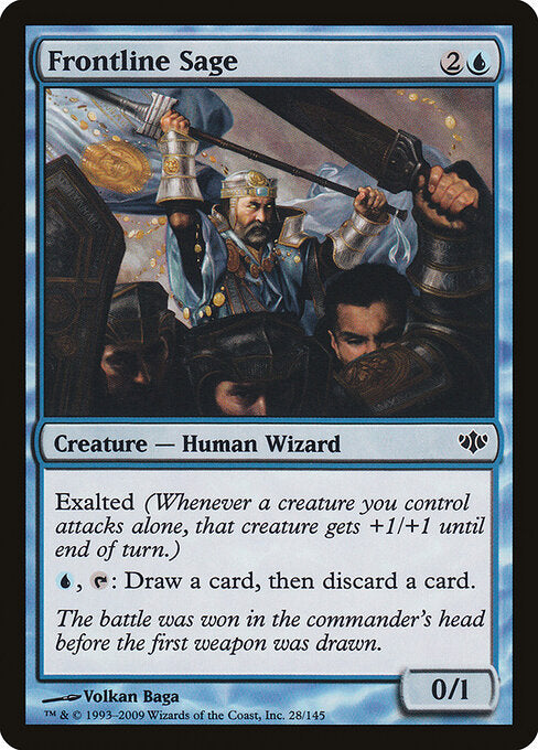 Frontline Sage (28) (Foil) - Conflux - Game On