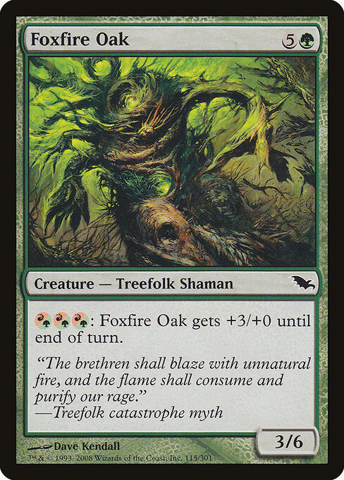 Foxfire Oak (115) - Shadowmoor - Game On