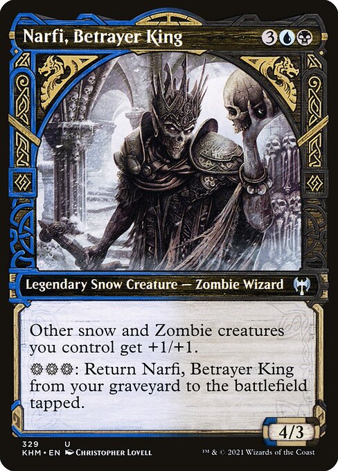 Narfi, Betrayer King (329) - SHOWCASE - Kaldheim - Game On