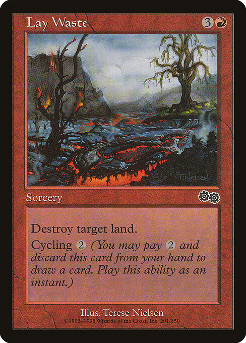 Lay Waste (201) - Urza's Saga - Game On