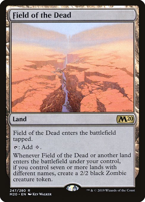 Field of the Dead (247) - Core Set 2020 - Game On
