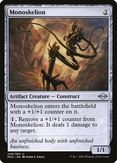 Monoskelion (229) (Foil) - Modern Horizons 2 - Game On