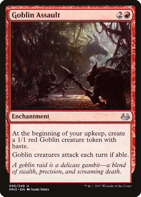 Goblin Assault (95) - Modern Masters 2017 - Game On