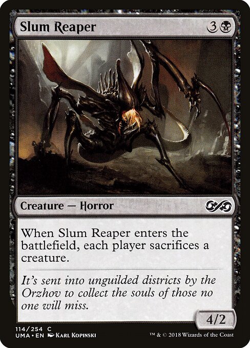 Slum Reaper (114) (Foil) - Ultimate Masters - Game On