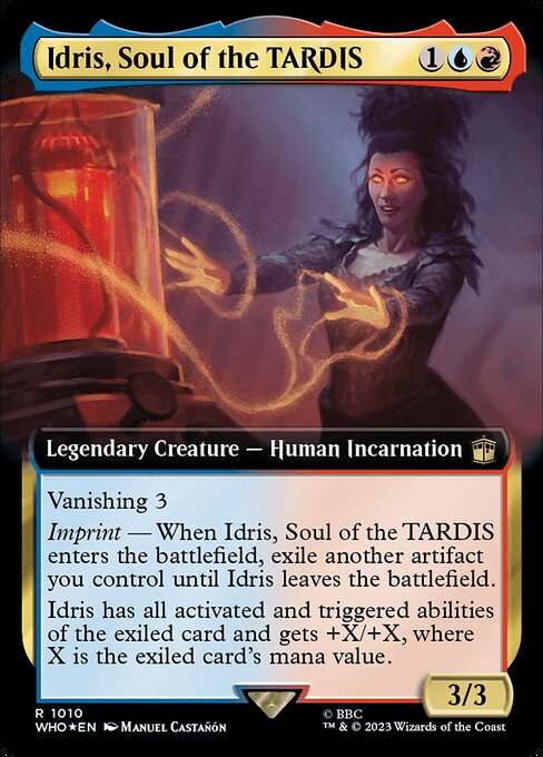 Idris, Soul of the TARDIS (1010) - EXTENDED ART (Foil) - Doctor Who - Game On