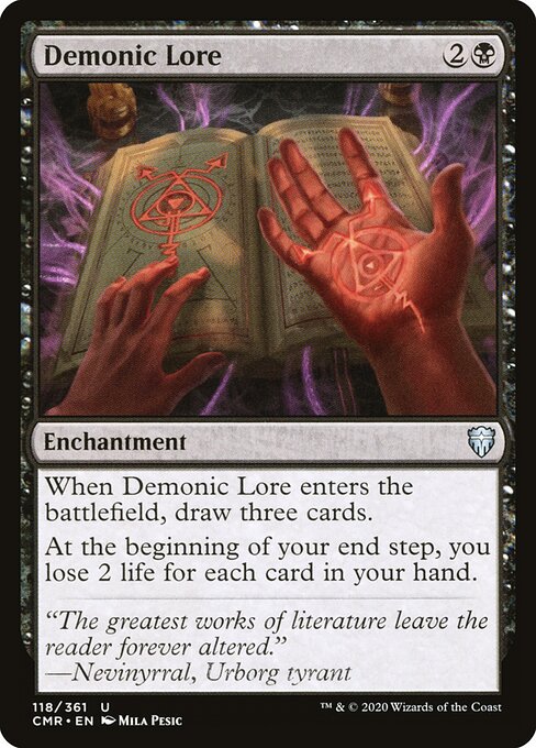 Demonic Lore (118) - Commander Legends - Game On