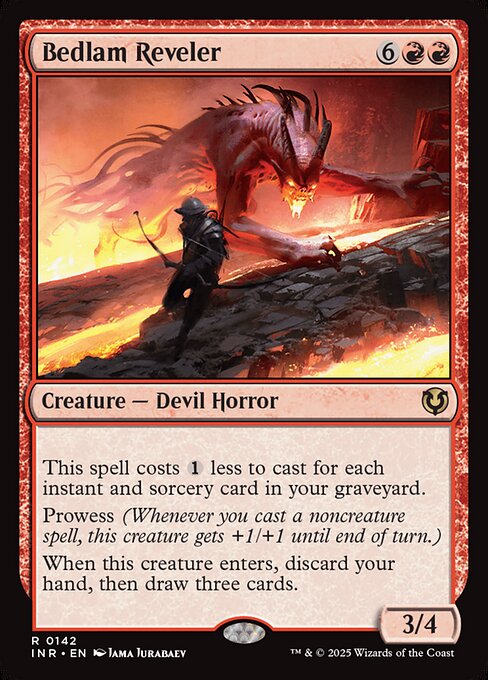 Bedlam Reveler (142) (Foil) - Innistrad Remastered - Game On