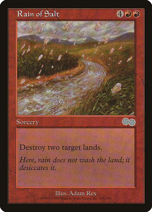 Rain of Salt (206) - Urza's Saga - Game On
