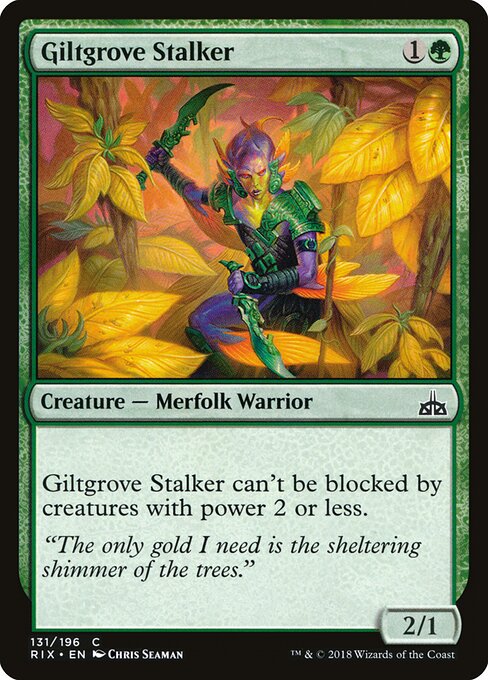 Giltgrove Stalker (131) (Foil) - Rivals of Ixalan - Game On