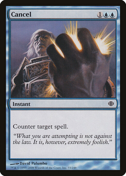 Cancel (33) (Foil) - Shards of Alara - Game On