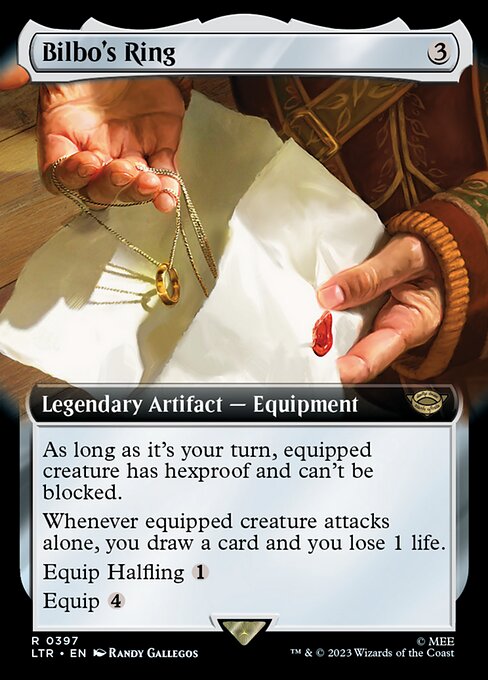 Bilbo's Ring (397) - EXTENDED ART - The Lord of the Rings: Tales of Middle-earth - Game On