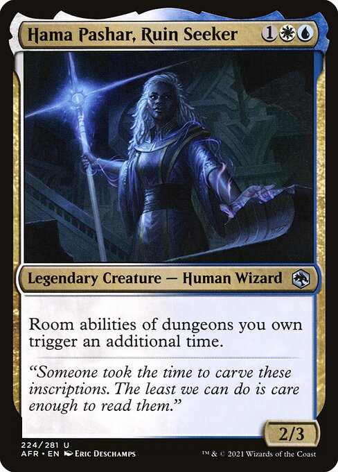 Hama Pashar, Ruin Seeker (224) - Adventures in the Forgotten Realms - Game On