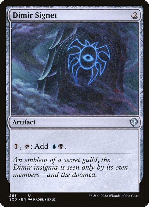 Dimir Signet (263) - Starter Commander Decks - Game On