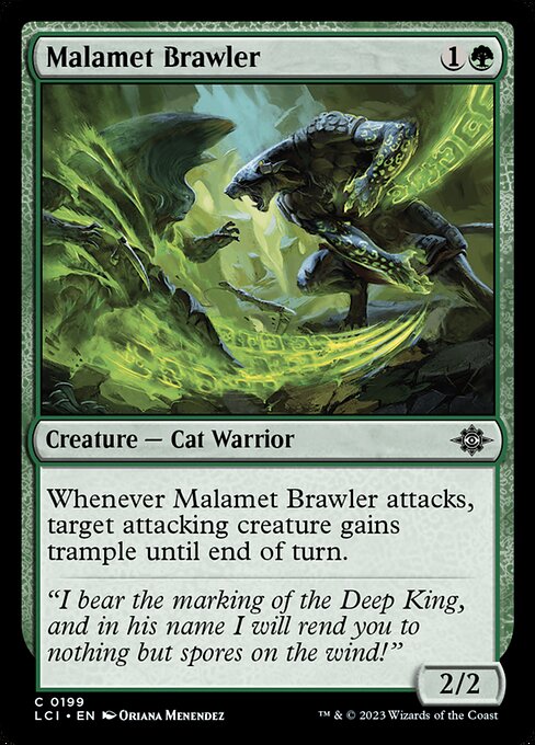 Malamet Brawler (199) (Foil) - The Lost Caverns of Ixalan - Game On