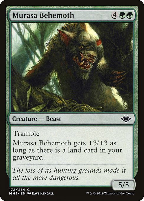 Murasa Behemoth (172) (Foil) - Modern Horizons - Game On