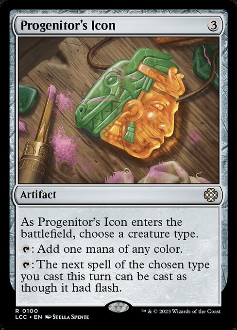 Progenitor's Icon (100) - The Lost Caverns of Ixalan Commander - Game On