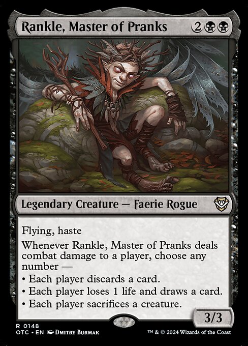 Rankle, Master of Pranks (148) - Outlaws of Thunder Junction Commander - Game On