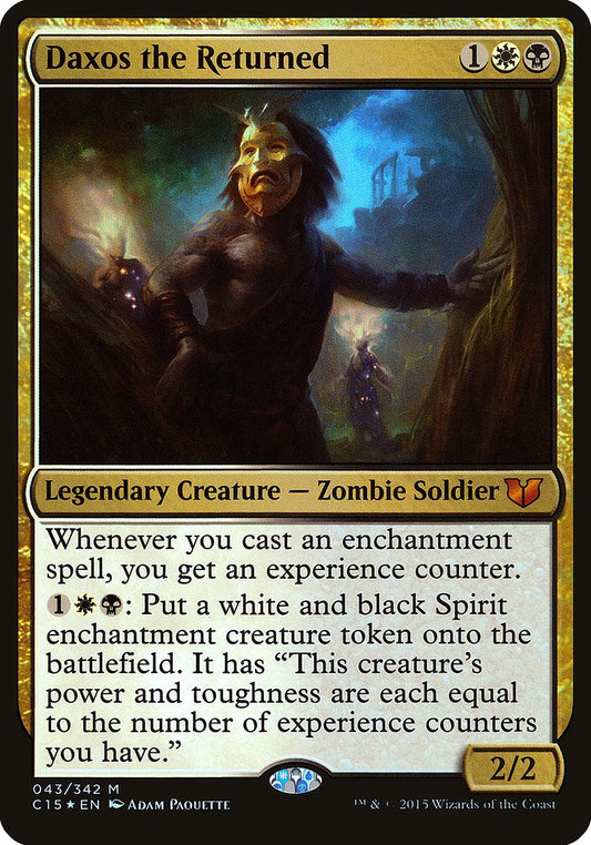 Daxos the Returned (43) - OVERSIZE (Foil) - Commander 2015 Oversized - Game On