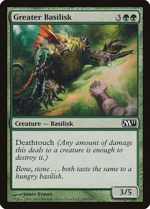 Greater Basilisk (180) - Magic 2011 - Game On