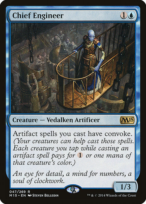 Chief Engineer (47) (Foil) - Magic 2015 - Game On