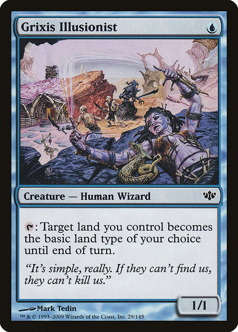Grixis Illusionist (29) (Foil) - Conflux - Game On