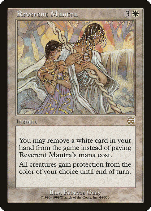 Reverent Mantra (44) - Mercadian Masques - Game On
