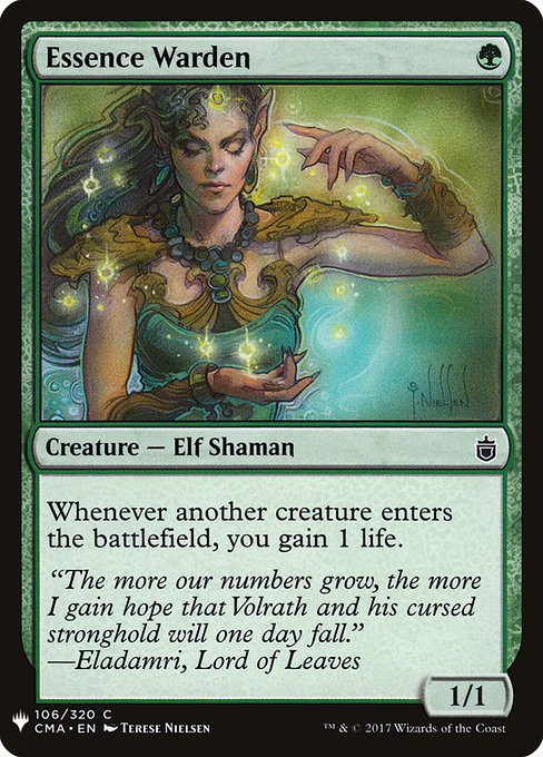 Essence Warden (CMA-106) - The List - Game On