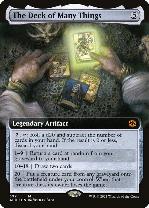 The Deck of Many Things (392) - EXTENDED ART - Adventures in the Forgotten Realms - Game On