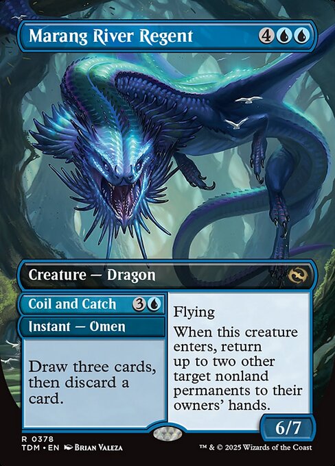 Marang River Regent // Coil and Catch // Marang River Regent (378) - BORDERLESS - Tarkir: Dragonstorm - Game On
