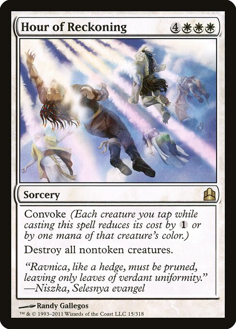 Hour of Reckoning (15) - Commander 2011 - Game On
