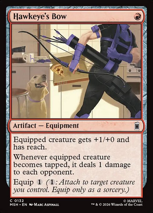 Hawkeye's Bow (132) - Marvel Super Heroes - Game On
