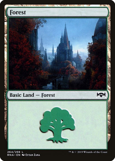 Forest (264) (Foil) - Ravnica Allegiance - Game On