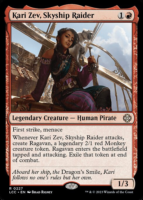 Kari Zev, Skyship Raider (227) - The Lost Caverns of Ixalan Commander - Game On