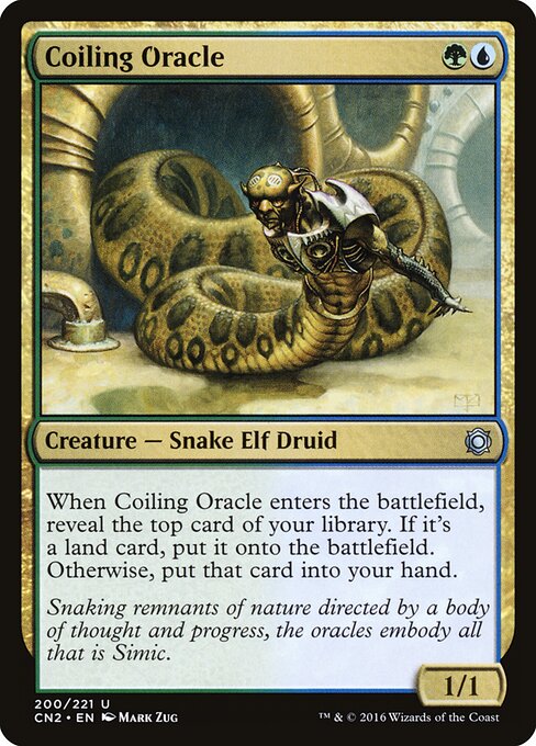 Coiling Oracle (200) - Conspiracy: Take the Crown - Game On
