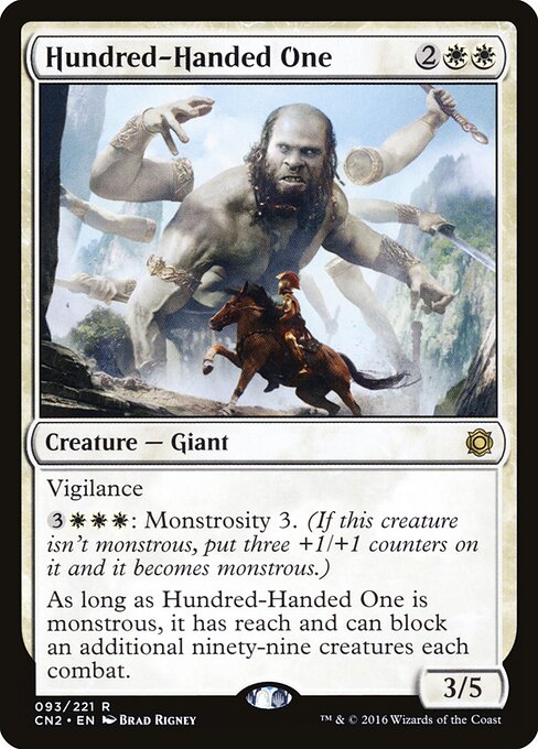 Hundred-Handed One (93) (Foil) - Conspiracy: Take the Crown - Game On