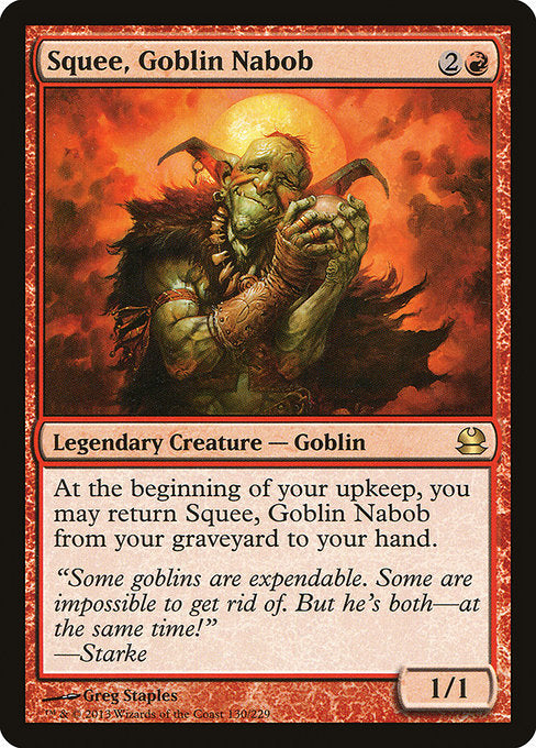 Squee, Goblin Nabob (130) - Modern Masters - Game On