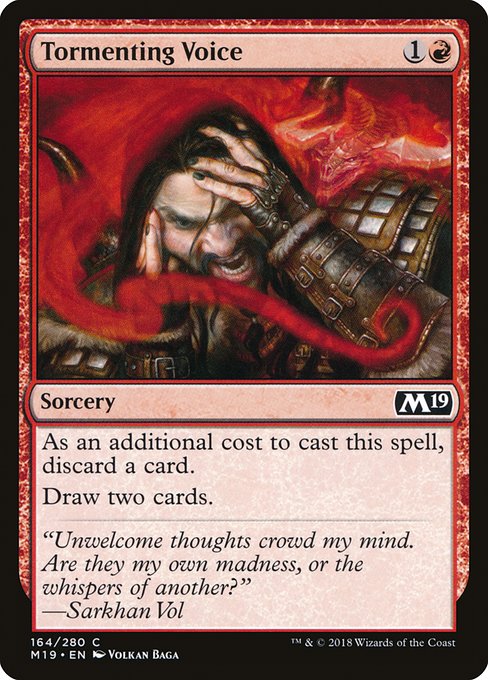Tormenting Voice (164) - Core Set 2019 - Game On