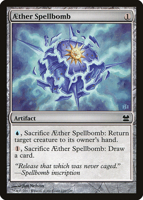 Aether Spellbomb (196) - Modern Masters - Game On