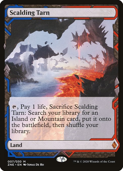 Scalding Tarn (7) (Foil) - Zendikar Rising Expeditions - Game On