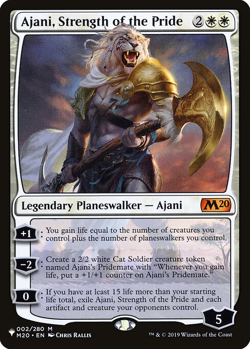 Ajani, Strength of the Pride (M20-2) - The List - Game On
