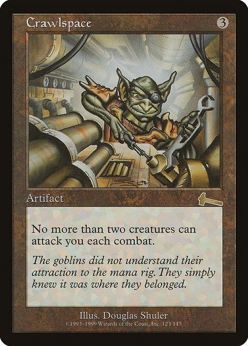 Crawlspace (123) (Foil) - Urza's Legacy - Game On