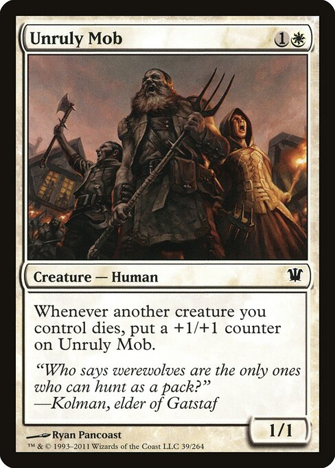 Unruly Mob (39) - Innistrad - Game On