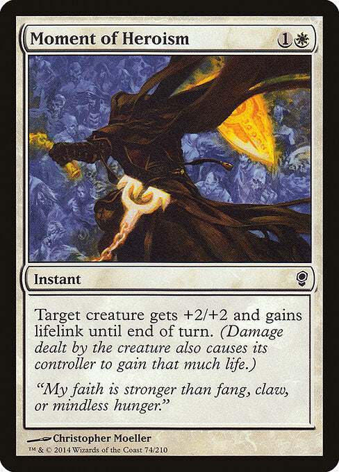 Moment of Heroism (74) (Foil) - Conspiracy - Game On