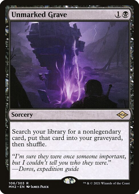 Unmarked Grave (106) - Modern Horizons 2 - Game On