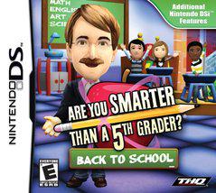 Are You Smarter Than A 5th Grader? Back to School - Nintendo DS (Complete In Box) - Game On