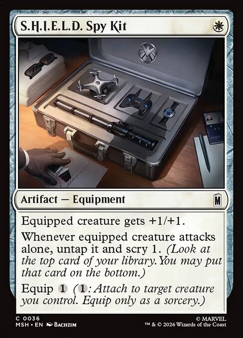 S.H.I.E.L.D. Spy Kit (36) - Marvel Super Heroes - Game On